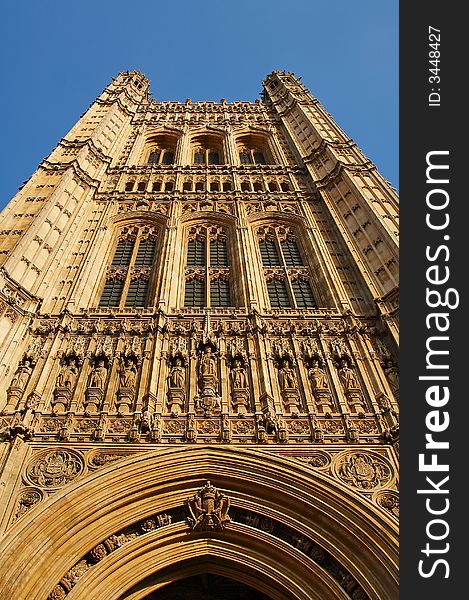 London scene, Westminster Parliament building. London scene, Westminster Parliament building