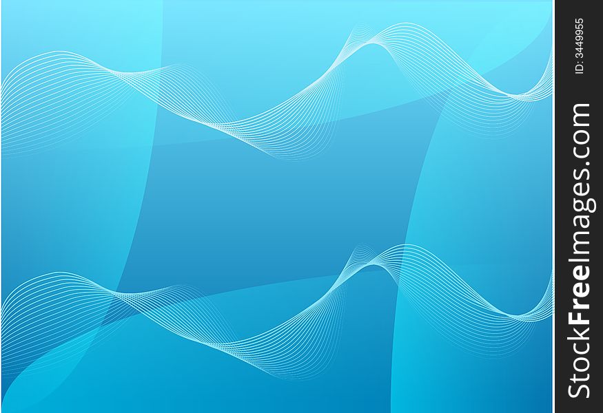 Waves Abstract Background
