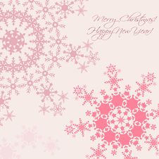 Christmas And New Year Card Royalty Free Stock Photography Christmas And New Year Card Royalty Free Stock Photography