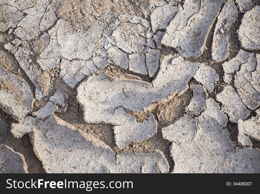 Drought abstract background texture