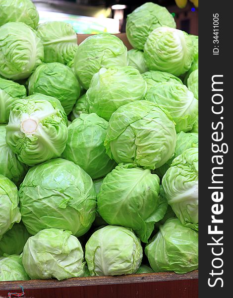 Cabbages On Sale