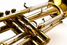 Closuep Of A Trumpet Royalty Free Stock Image Closuep Of A Trumpet Royalty Free Stock Image