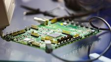 Printed Circuit Board. PCB Royalty Free Stock Image Printed Circuit Board. PCB Royalty Free Stock Image