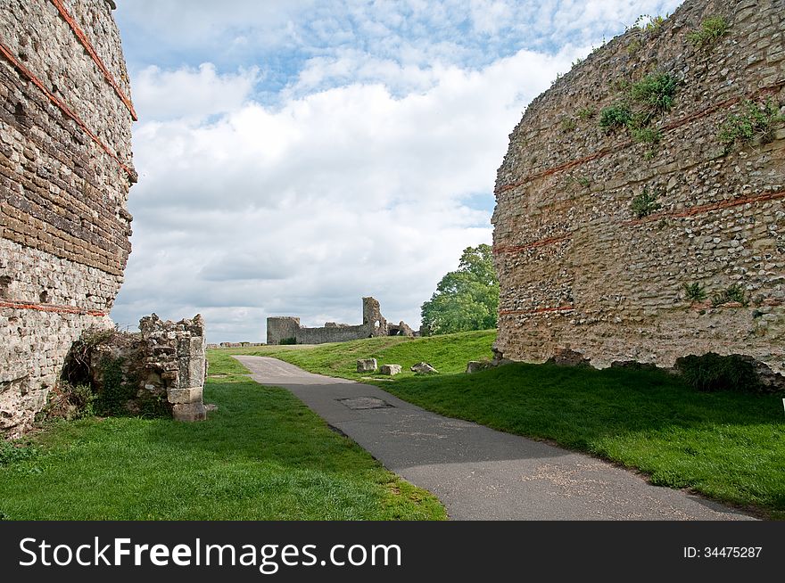 Ruins On The Landscape