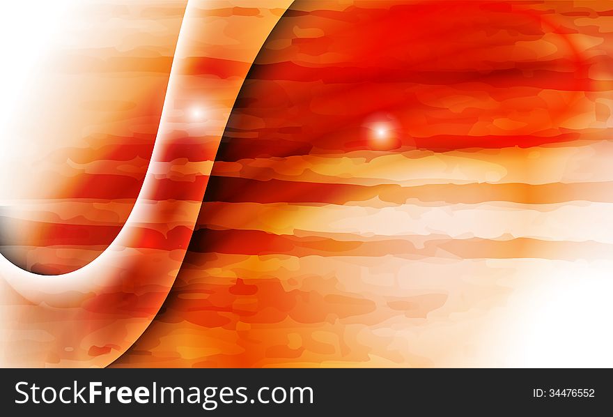 Red and yellow vector abstract background