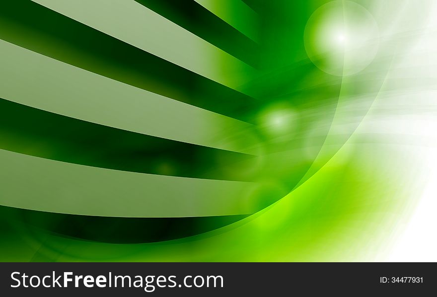 Green Abstract Background