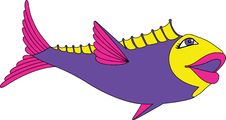 Bright Fish Royalty Free Stock Photography Bright Fish Royalty Free Stock Photography
