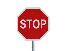 Stop Signal 01 Royalty Free Stock Images