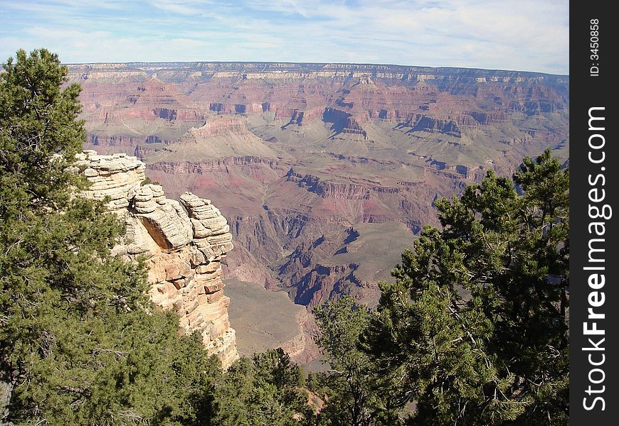 Mather Point is one of the viewpoint on Grand Canyon