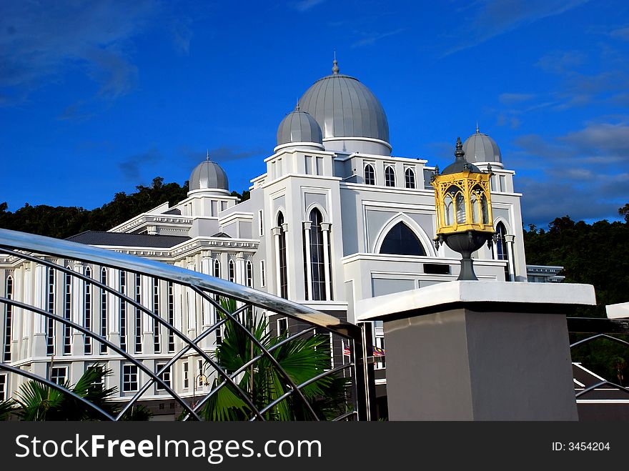 Focus a mosque image at malaysian #. Focus a mosque image at malaysian #