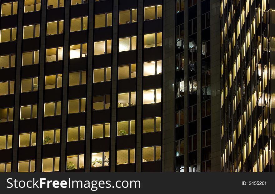 Modern Architecture in La Defense Paris France