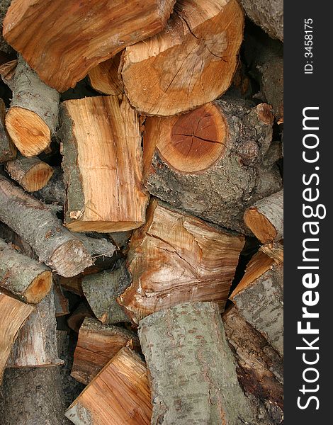 Abstract photo of a pile of logs. Abstract photo of a pile of logs