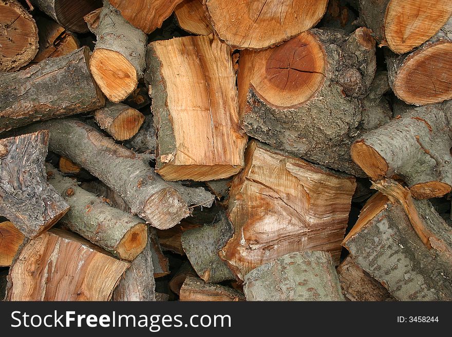 Abstract photo of a pile of logs. Abstract photo of a pile of logs