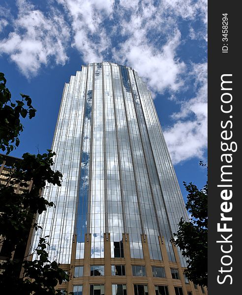 Magical Glass Office Tower