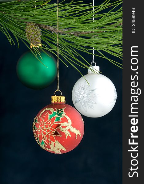 Christmas Decoration On A Tree