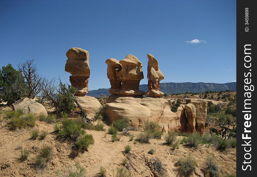 Devils Garden in Grand Staircase-Escalante National Monument.