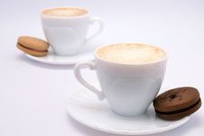 Coffee, Milk And Cream Royalty Free Stock Photo
