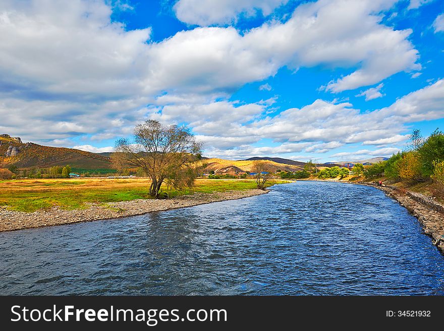 The Yalu river