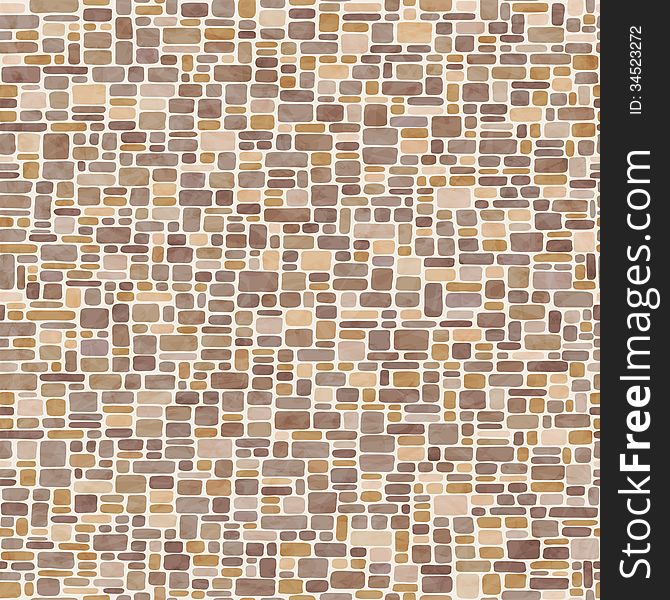 Seamless Mosaic Pattern