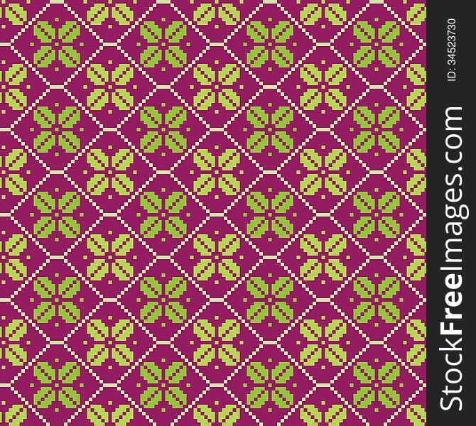 Geometric Seamless Pattern Background. Vector