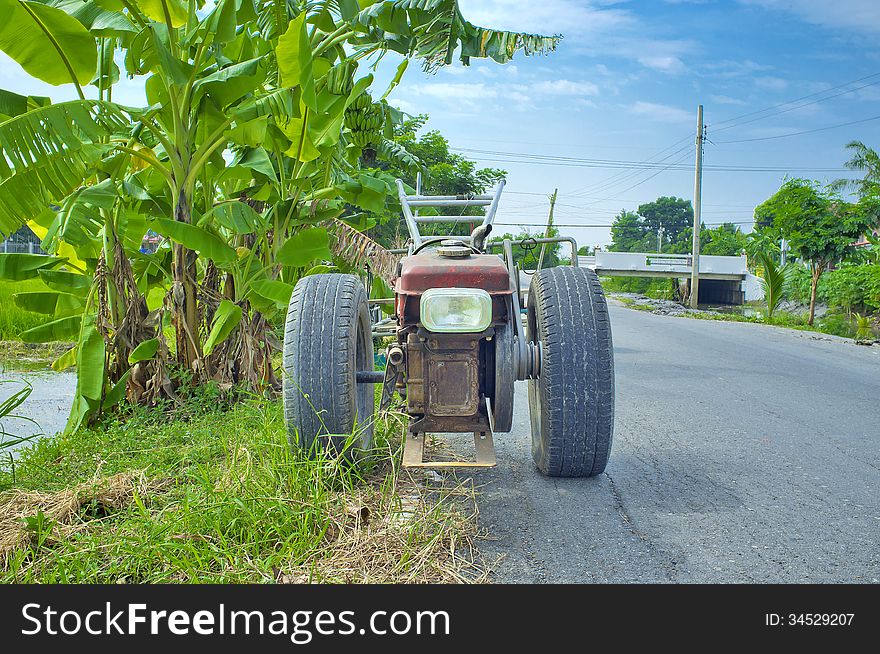 Vehicles used in agriculture in Thailand. Vehicles used in agriculture in Thailand