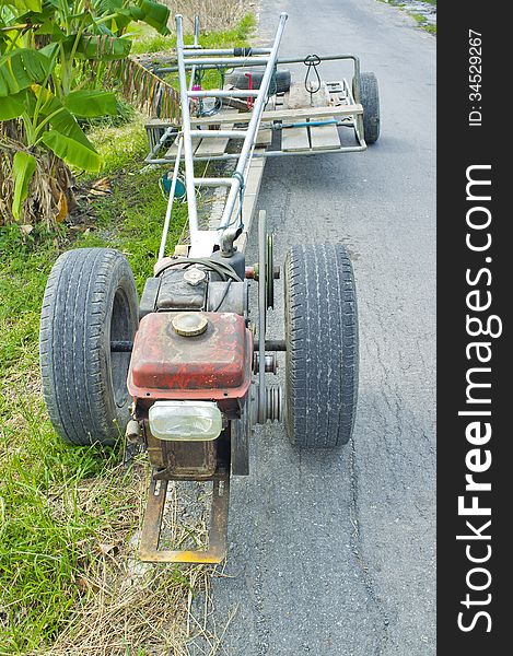 Vehicles used in agriculture in Thailand. Vehicles used in agriculture in Thailand