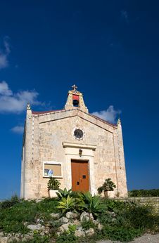 Old Small Church In Malta Stock Image Old Small Church In Malta Stock Image