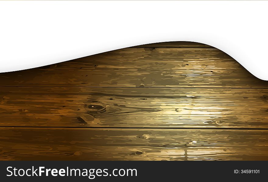 Vector abstract background with wood pattern