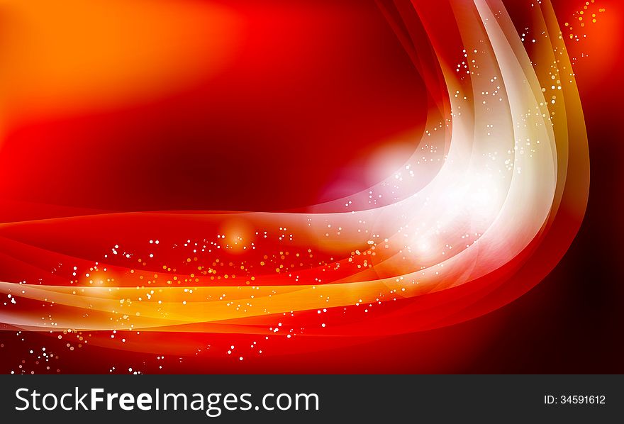 Red Abstract Background