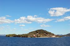 Sea Island Sky Royalty Free Stock Photo