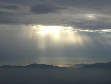 Sunlight Beaming Through Stock Image Sunlight Beaming Through Stock Image