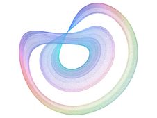Abstract Swirl Design Stock Photography