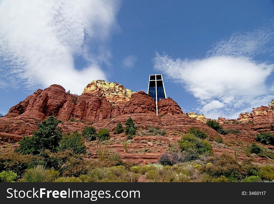 A picture of the beauty that is Sedona Arizona with the unique rock formations vegitation and beautifull colors. A picture of the beauty that is Sedona Arizona with the unique rock formations vegitation and beautifull colors