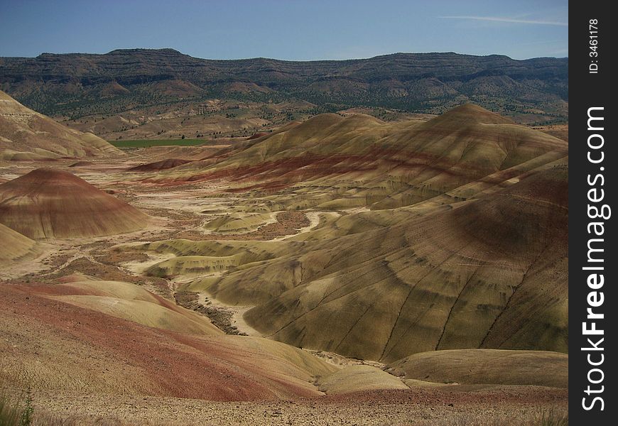 Painted Hills are one unit of John Day Fossils National Monument.