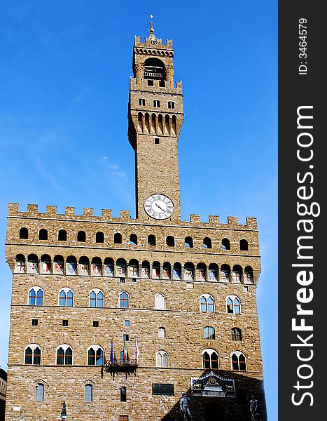 Palazzo vhecchio museum in Florence Itally
