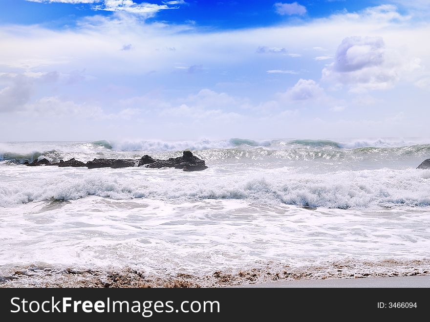 The coast in Kenting, Taiwan