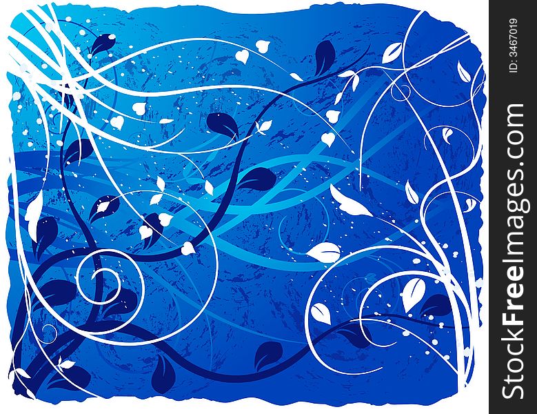 Abstract artistic background vector illustration