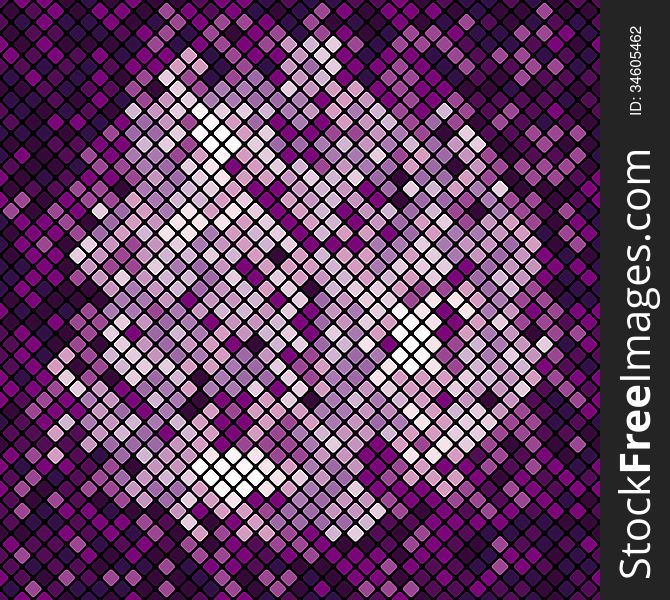 Seamless purple and pink geometry pattern. Seamless purple and pink geometry pattern