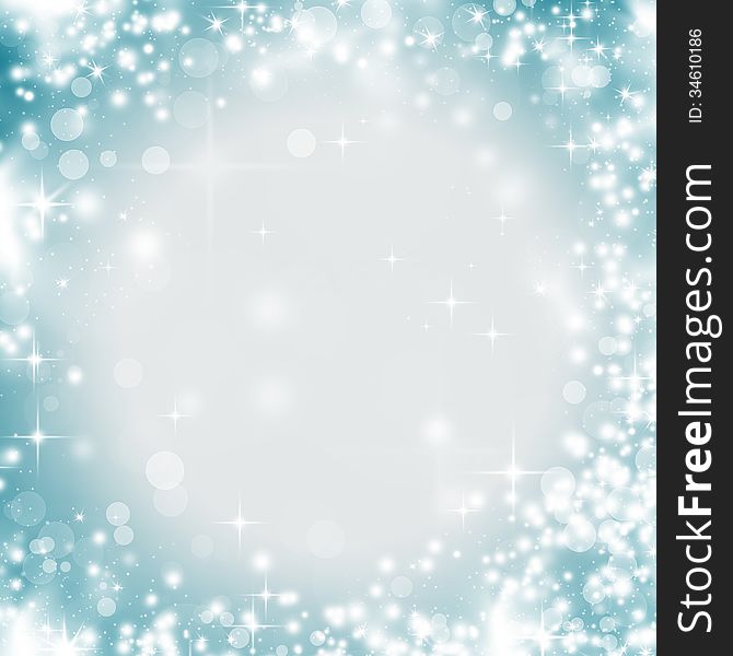 Christmas background with stars and snowflakes. Christmas background with stars and snowflakes