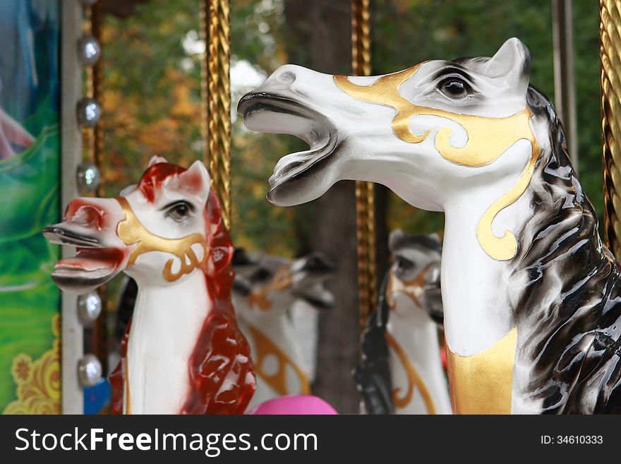 White Horses Childrens Carousel