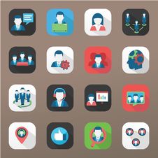 Network Icons Stock Photo Network Icons Stock Photo