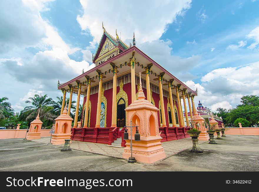 The Magnificent temple of Thailand. The Magnificent temple of Thailand