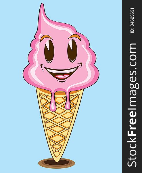 Ice-cream Character