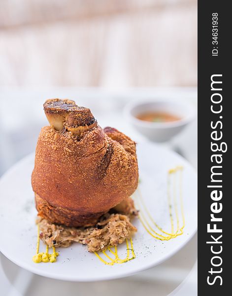 German Roasted Pork Leg