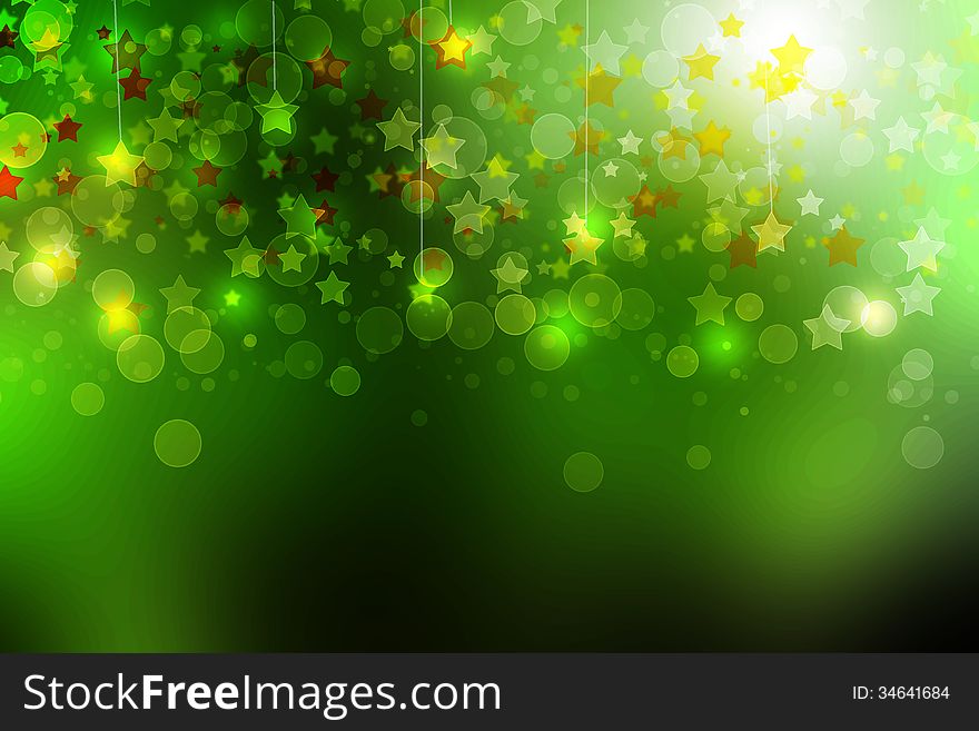 Abstract star light background