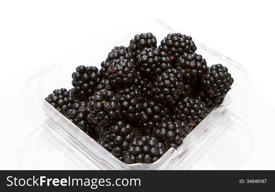 The blackberry is an edible fruit produced by many species in the Rubus genus in the Rosaceae family. The blackberry is an edible fruit produced by many species in the Rubus genus in the Rosaceae family