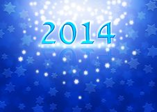 New Year Background With Magen David Stars Royalty Free Stock Images