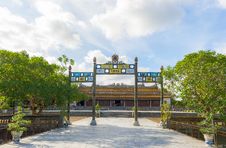 Palace Of Supreme Harmony At Citadel Royalty Free Stock Photo Palace Of Supreme Harmony At Citadel Royalty Free Stock Photo