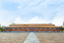 Temple Of The Generations In Citadel, Hue - Imperial City Royalty Free Stock Image Temple Of The Generations In Citadel, Hue - Imperial City Royalty Free Stock Image