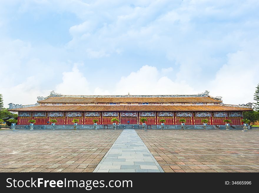 Temple Of The Generations In Citadel, Hue - Imperial City